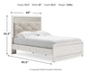 Cama de panel completo Altyra