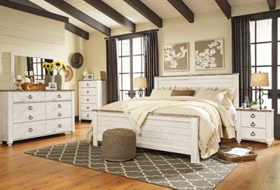 Cama con paneles Willowton California King