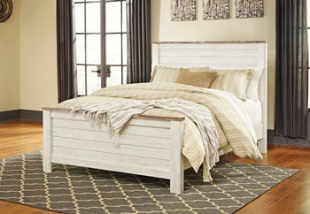 Cama Willowton Queen con paneles