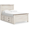 Willowton Full Panel Bed with 2 Storage Drawers