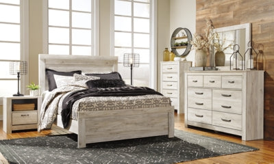Cama Queen Bellaby con paneles