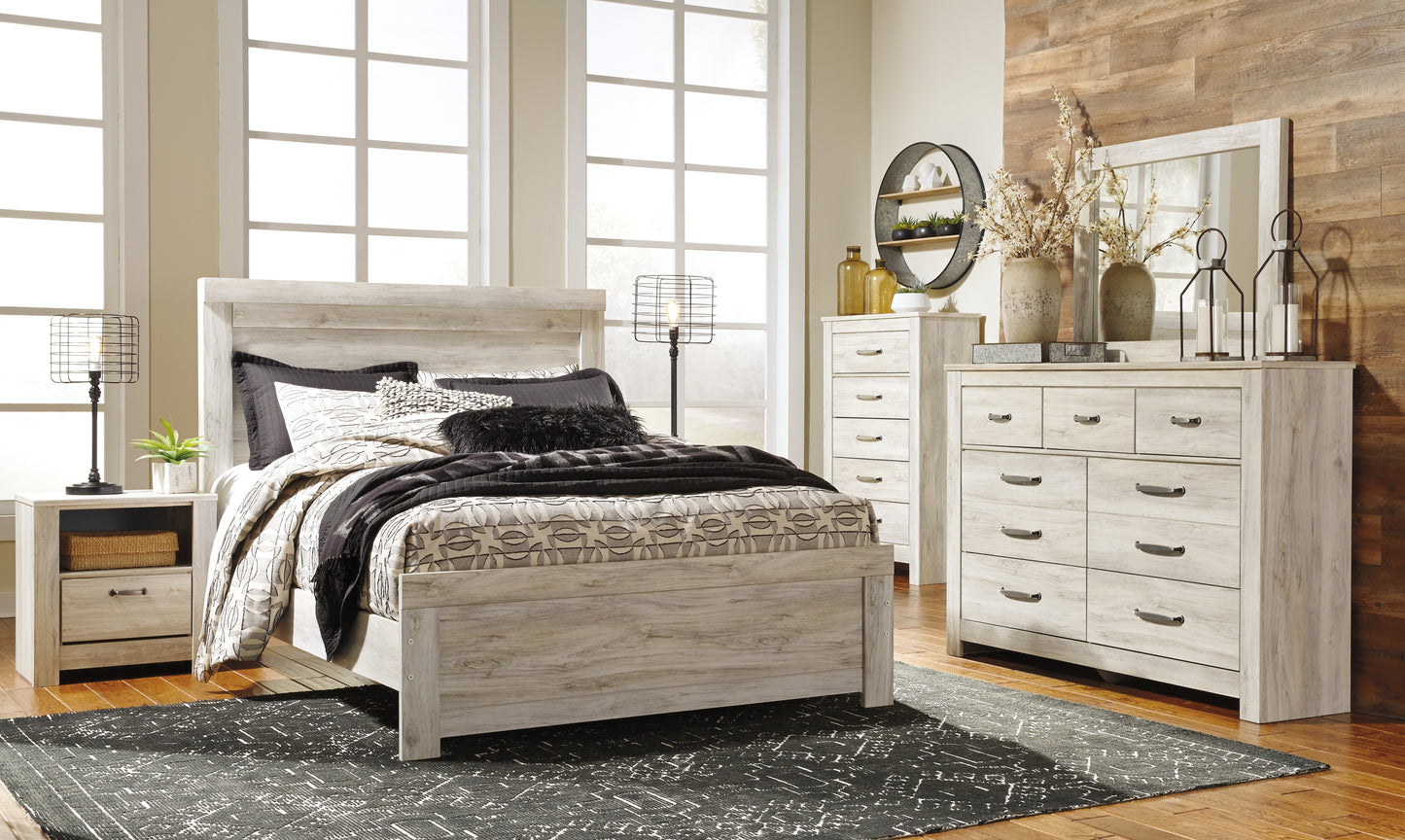 Cama Queen Bellaby con paneles