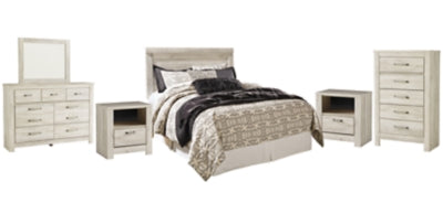 Paquete de dormitorio de 6 piezas