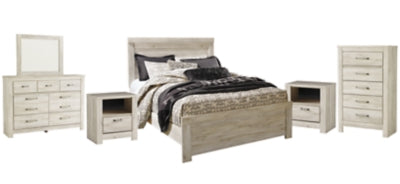 Paquete de dormitorio de 8 piezas