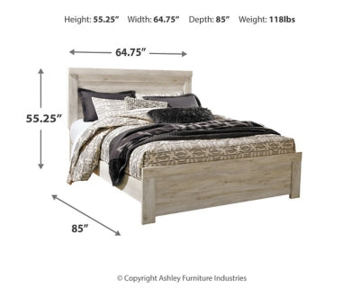 Cama Queen Bellaby con paneles
