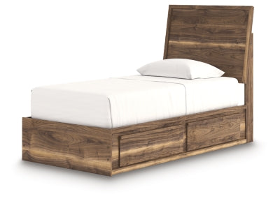 Chirason Twin Panel Bed with Storage