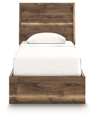 Cama individual con paneles Chirason