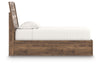 Cama individual con paneles Chirason