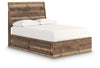 Cama Chirason con paneles completos y almacenamiento
