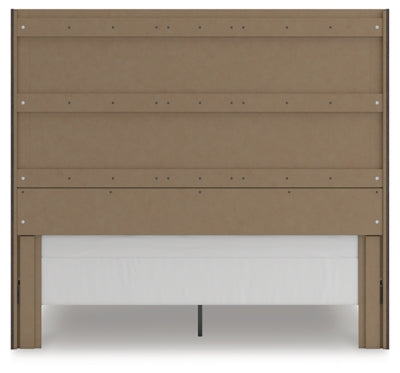 Cama Fraluna King con almacenamiento y paneles