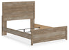 Cama Queen con paneles Gachester