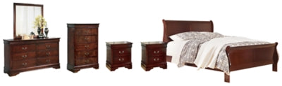Paquete de dormitorio de 8 piezas