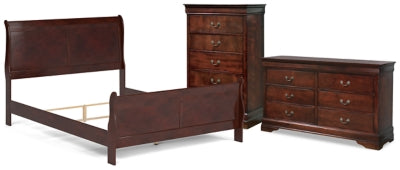Alisdair Queen Sleigh Bed, Dresser and Chest
