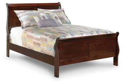 Cama de tres plazas Alisdair, cómoda y mesita de noche