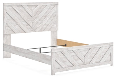 Cayboni Queen Panel Bed, Dresser and Nightstand
