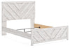 Cama Queen con paneles Cayboni