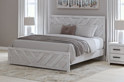Cayboni King Panel Bed, Dresser and Nightstand