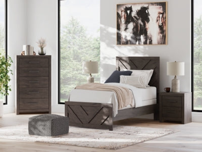 Prendonea Twin Panel Bed