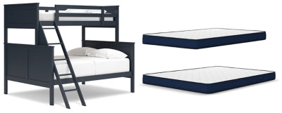 Litera Nextonfort Twin sobre Full con colchones