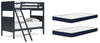 Litera Nextonfort Twin sobre Twin con colchones