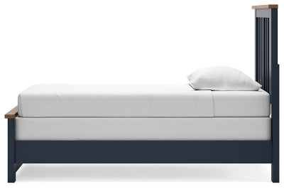 Cama individual con paneles Landocken