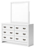 Binterglen Dresser and Mirror