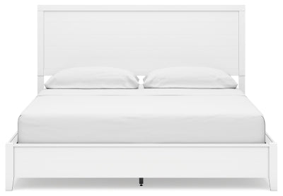 Cama California King con paneles Binterglen