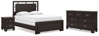 Paquete de dormitorio de 5 piezas