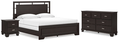 Paquete de dormitorio de 5 piezas