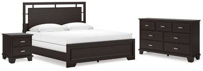 Paquete de dormitorio de 5 piezas