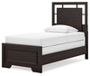 Cama individual con paneles Covetown