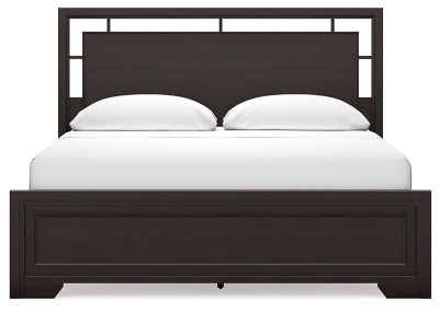 Cama Covetown California King con paneles