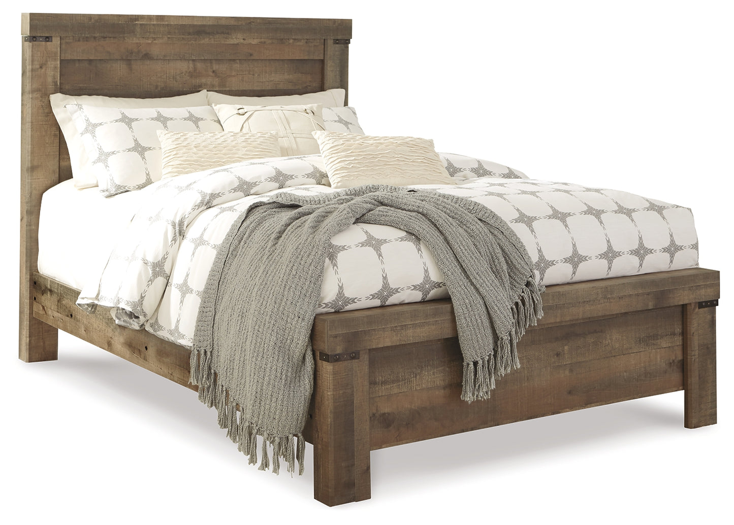 Cama Queen con paneles Trinell