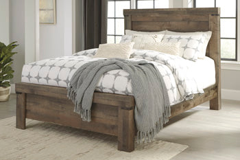 Cama Queen con paneles Trinell