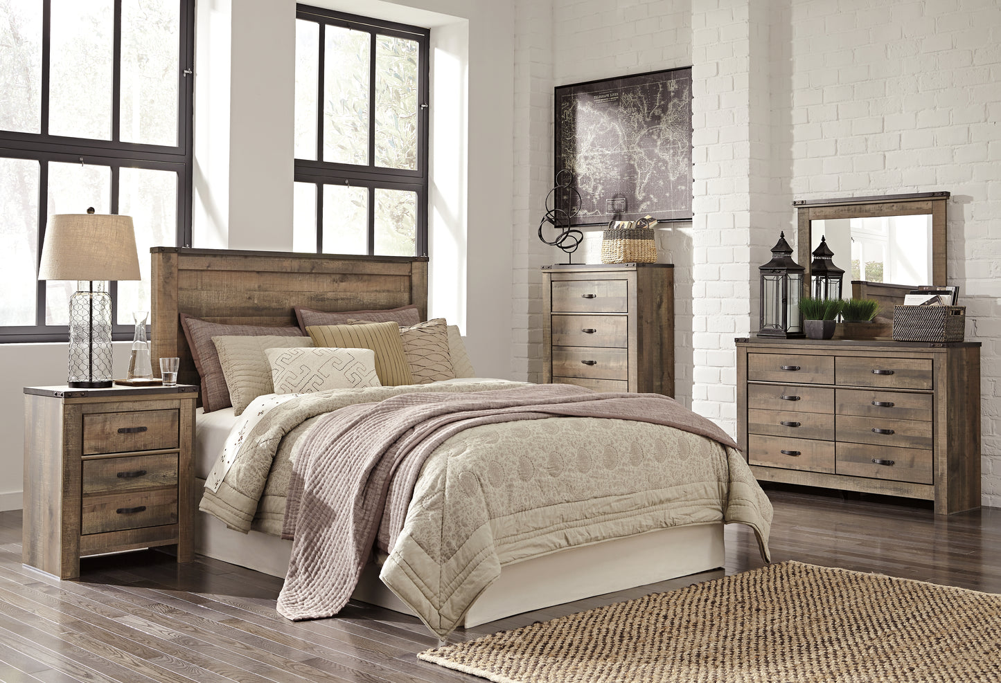 Trinell Queen Panel Headboard
