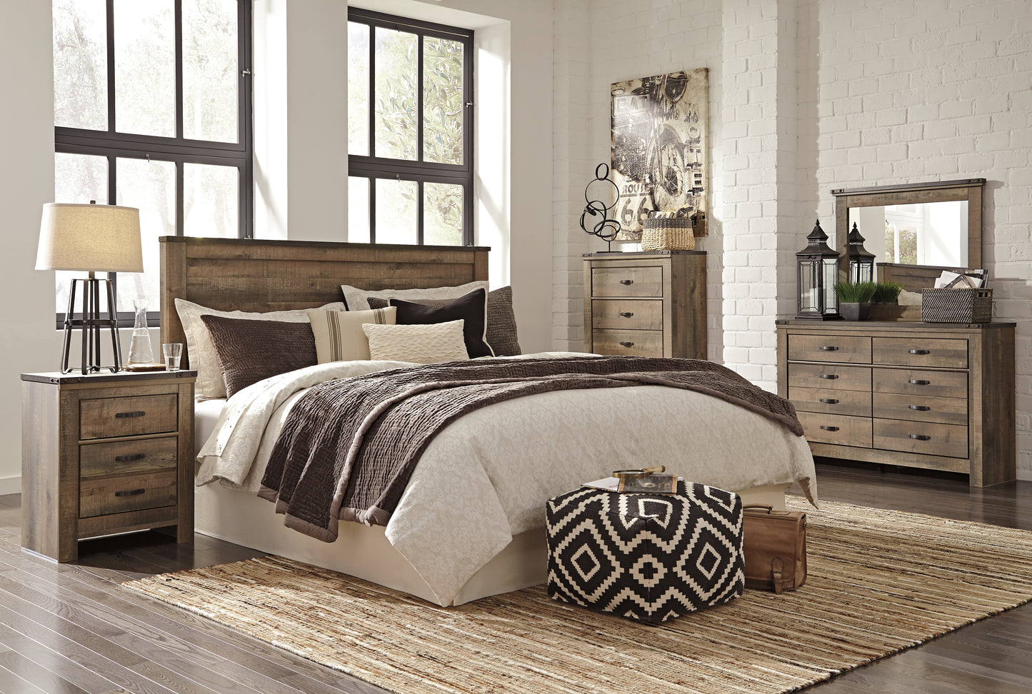 Trinell King/California King Panel Headboard