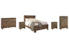 Paquete de dormitorio de 7 piezas