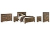 Paquete de dormitorio de 7 piezas