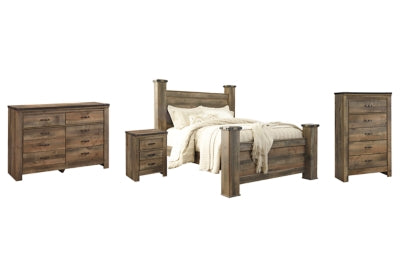 Paquete de dormitorio de 6 piezas