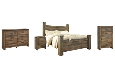 Paquete de dormitorio de 6 piezas