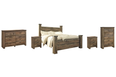Paquete de dormitorio de 7 piezas