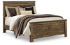 Cama Queen con paneles Trinell