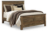 Cama Queen con paneles Trinell
