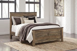 Cama Queen con paneles Trinell