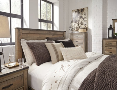 Cama Queen con paneles Trinell