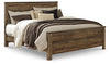 Cama King con paneles Trinell