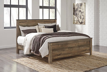 Cama King con paneles Trinell