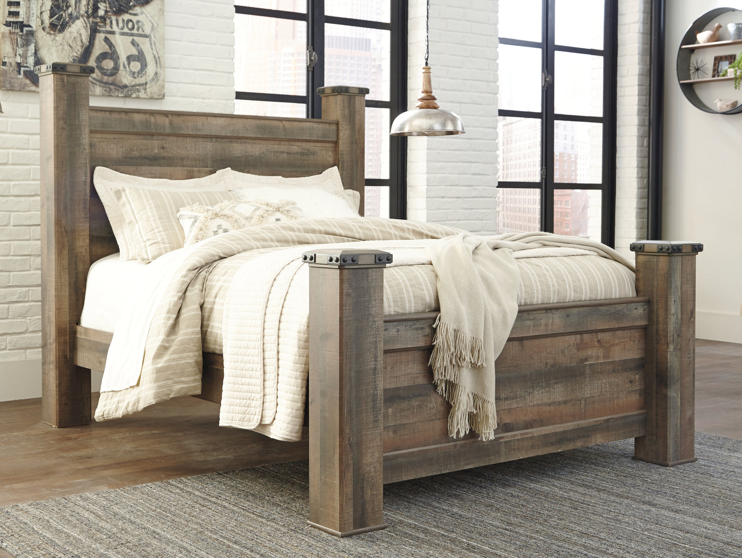 Cama con dosel Trinell Queen