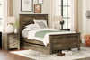 Trinell Full Panel Bed with 1 Large Storage Drawer