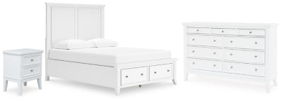 Paquete de dormitorio de 5 piezas